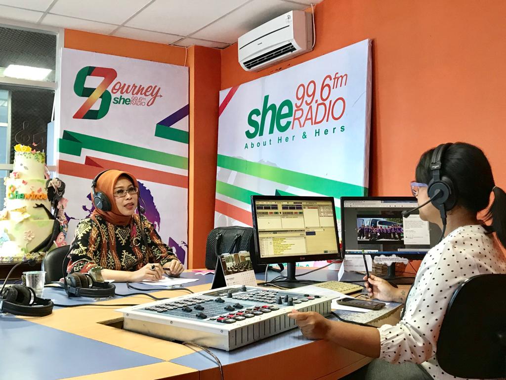 Talkshow bareng Fatma Foundation di She Radio, Selasa, 16 April 2019. (Foto: istimewa)