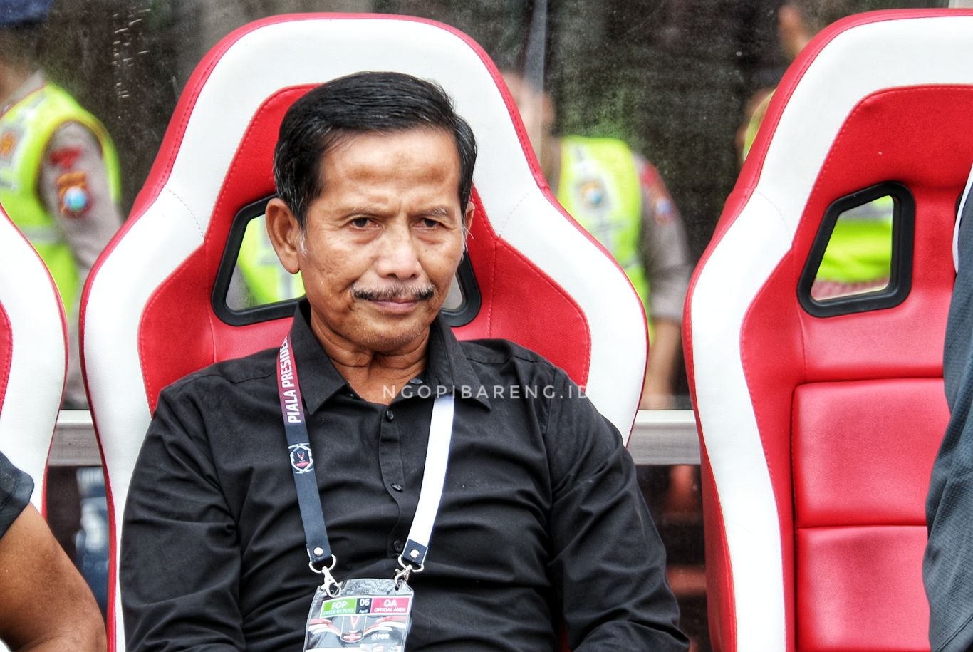 Pelatih Persebaya, Djajang Nurdjaman. (Foto: Haris/ngopibareng.id)