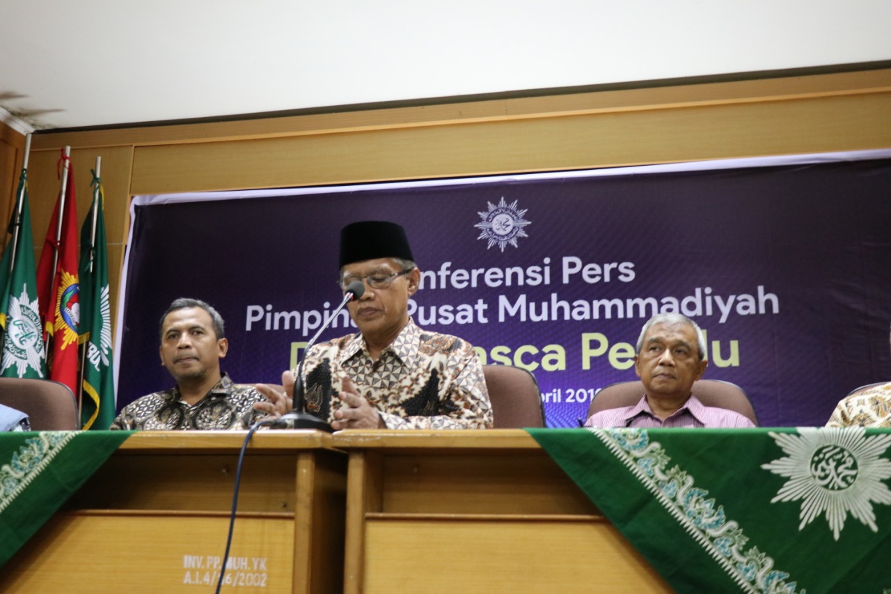Haedar Nashir, Ketua Umum PP Muhammadiyah. (Foto: md for ngopibareng.id) 