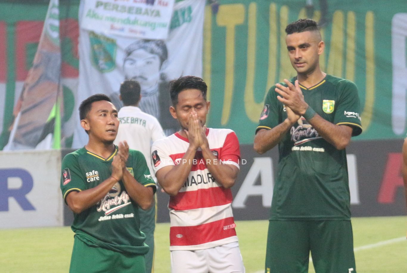 Persebaya vs Madura United. (foto: Haris/ngopibareng.id)