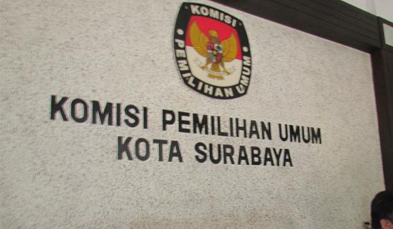 Sebagian besar PPK di Surabaya sudah menyelesaikan rekapitulasi suara pemilu.