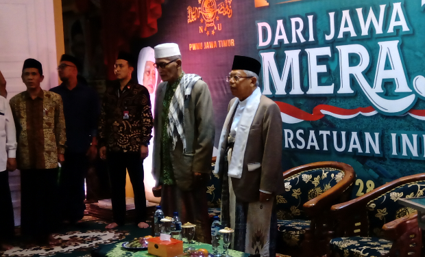 Ma'ruf, di Kantor PWNU Jatim, Surabaya, Minggu, 28 April 2019.  (Foto: Farid/ngopibareng.id) 