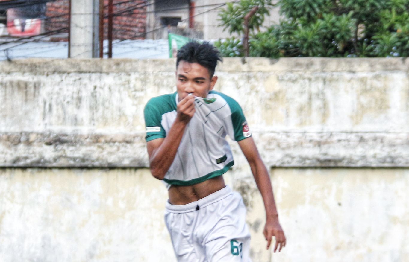 Pemain Persebaya U-16, Brylian Aldama. (Foto: Haris/ngopibareng.id)