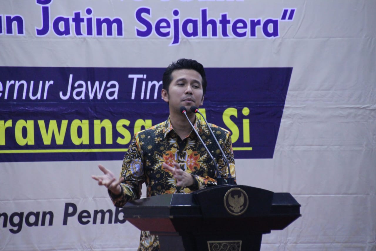 Wakil Gubernur Jawa Timur Emil Elestianto Dardak. (Foto: Faiq/ngopibareng)