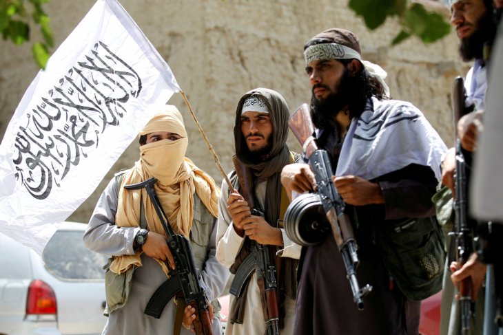 Para pejuang Taliban. (Foto: dok/antara)