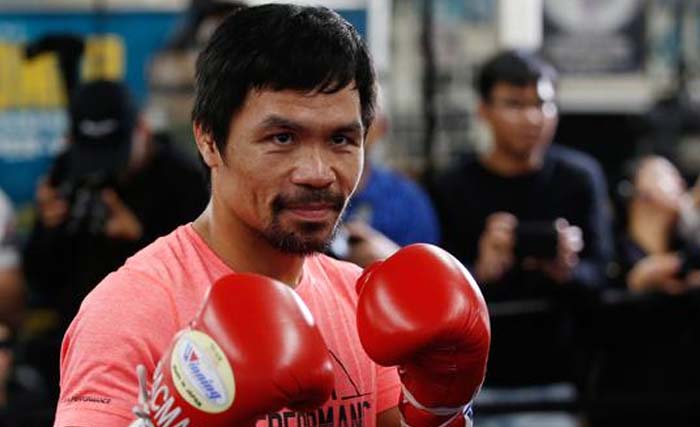 Mantan juara dunia Manny Pacquiao. (Foto:AFP)