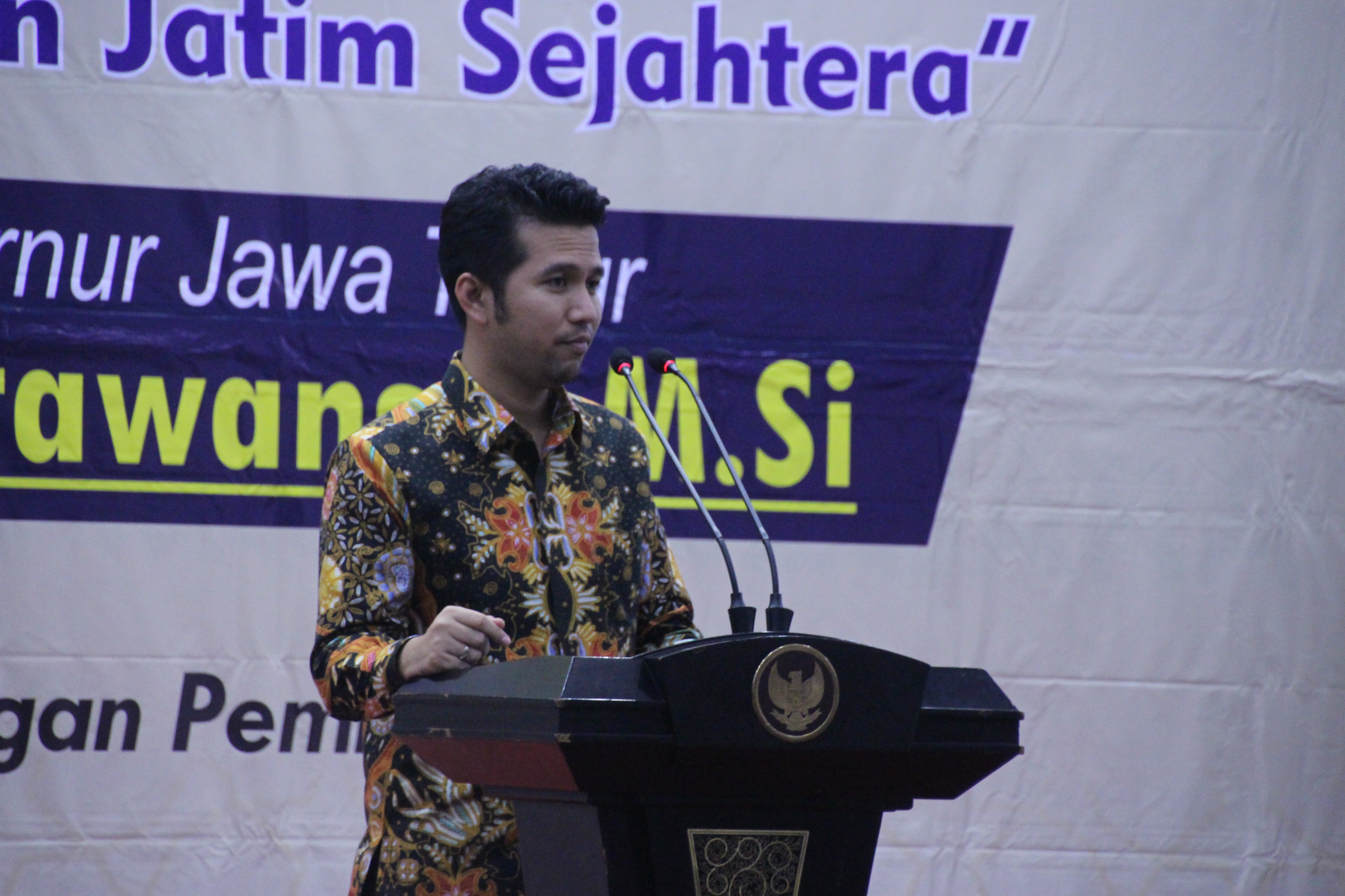 Wakil Gubernur Jawa Timur Emil Elestianto Dardak. (Foto: Faiq/ngopibareng)