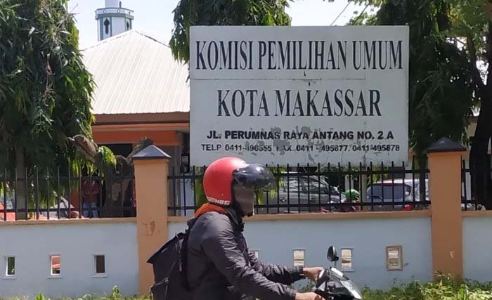 Ilustrasi kantor KPU Kota Makassar. (Foto:Dok)
