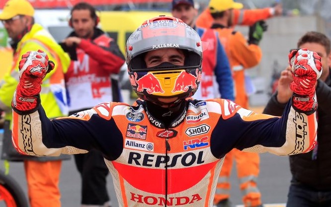 Marc Marquez menjuarai seri GP Prancis, Minggu