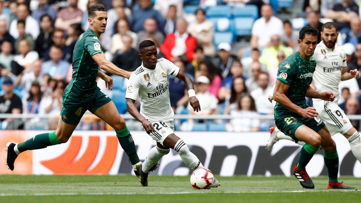 Real Madrid tumbang 0-2 dari Real Betis di pekan terakhir La Liga 2018-2019, Minggu, 19 Mei 2019 di Santiago Bernabeu. (Foto: Twitter/@realmadrid)