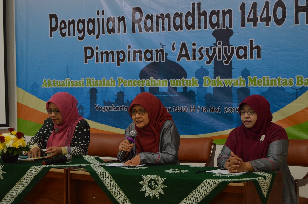 Pengajian Ramadhan PP ‘Aisyiyah di Jogjakarta. (Foto: md for ngopibareng.id)