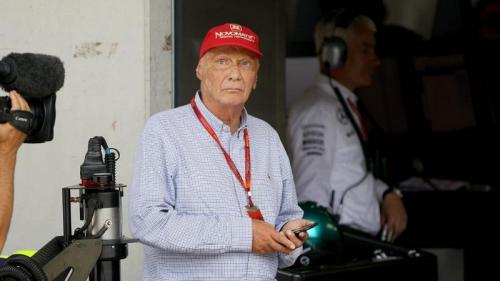 Legenda F1 Niki Lauda.