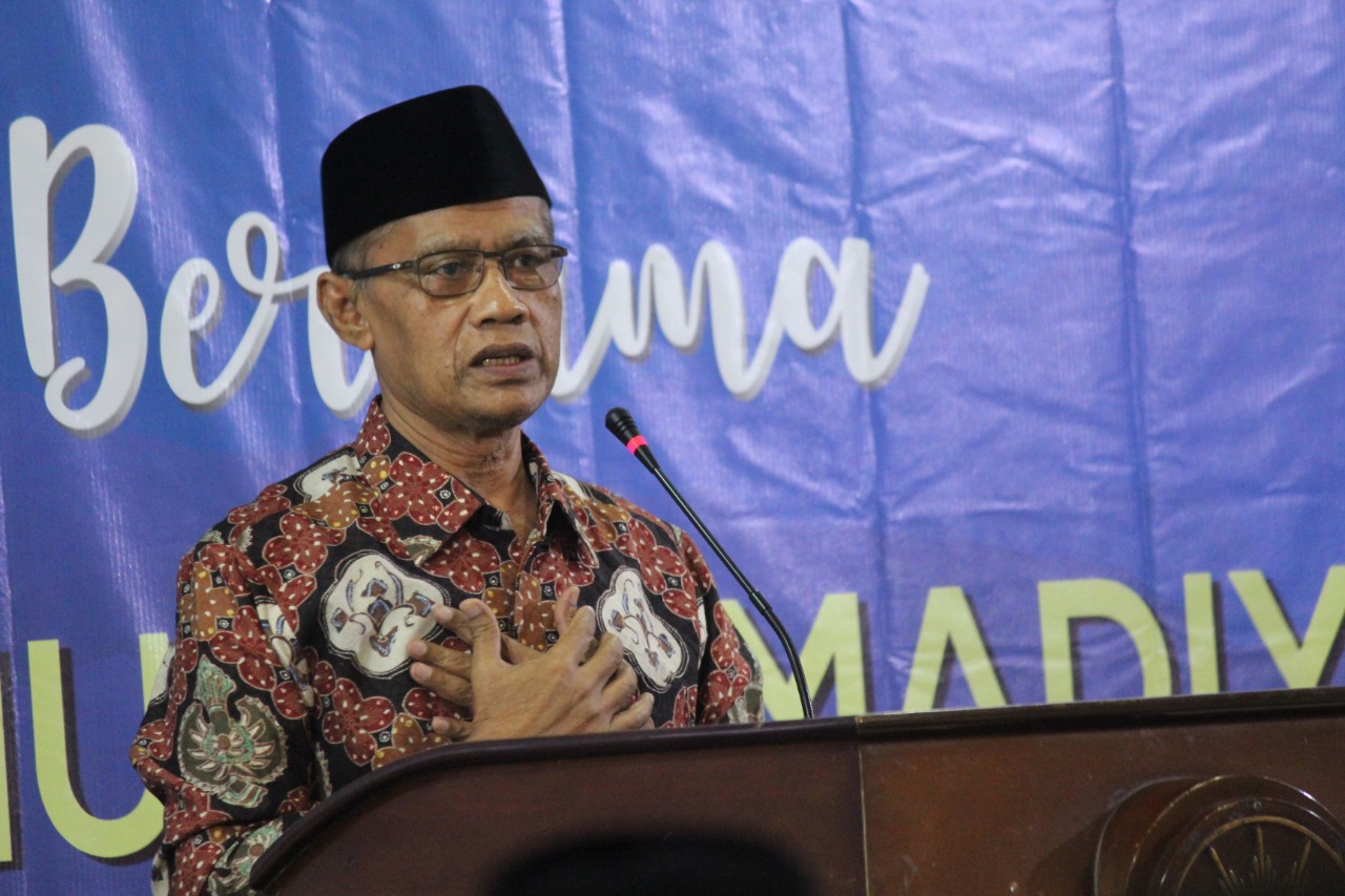 Haedar Nashir, Ketua Umum Pimpinan Pusat (PP) Muhammadiyah. (Foto: md for ngopibareng.id)