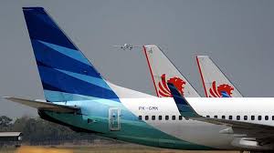 Ilustrasi maskapai penerbangan di Indonesia.