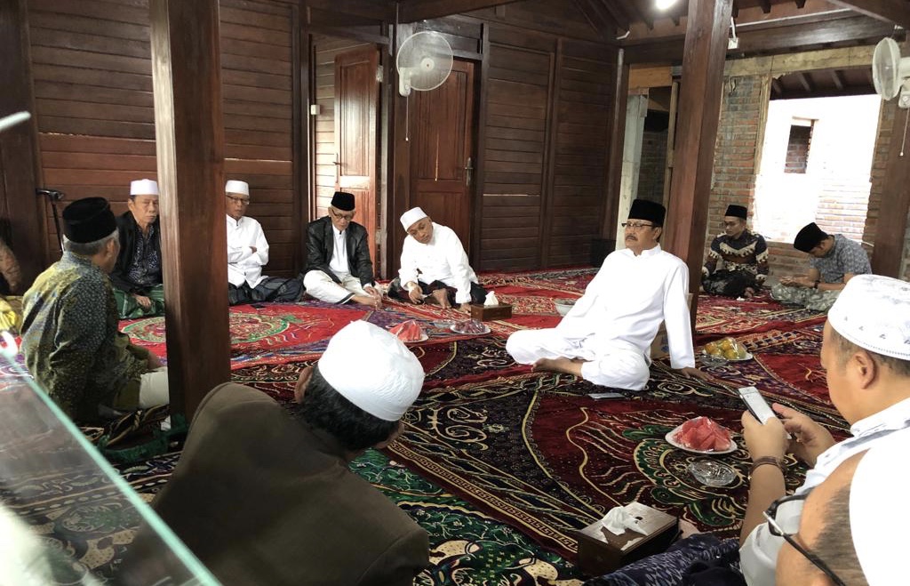Kiai Sepuh Se Jawa Timur menggelar pertemuan khusus di kediaman Saifullah Yusuf (Gus Ipul), Minggu 2 Juni 2019. (Foto: istimewa)