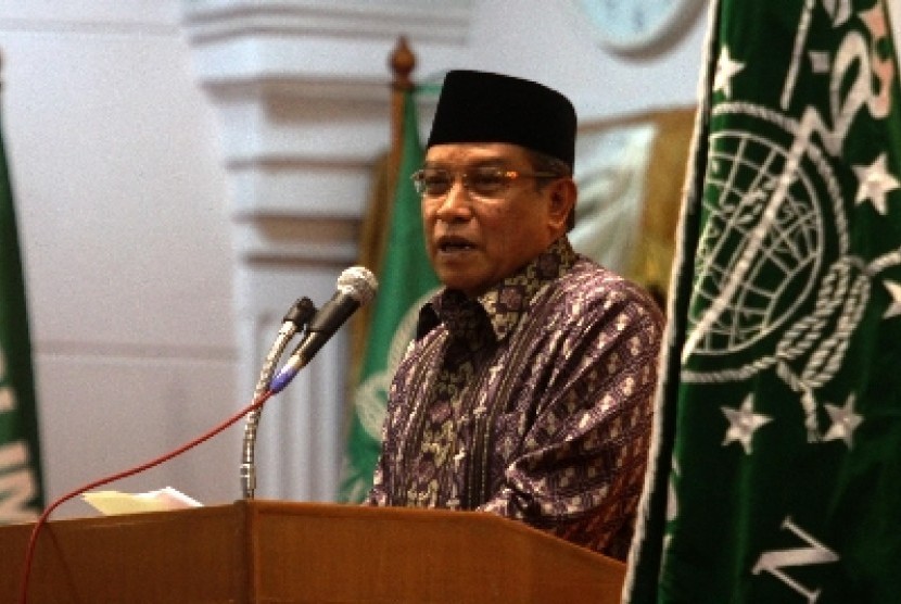 Ketua Umum Pengurus Besar Nahdlatul Ulama (PBNU) KH Said Aqil Siroj