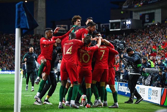 Portugal sedang mengincar gelar keduanya saat bertemu Belanda di final Liga Bangsa-Bangsa, Senin 10 Juni 2019 dini hari WIB. (Foto: Twitter/@selecaoportugal)