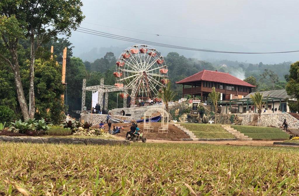 Wisata Halal Ngopibareng di Pintu Langit yang ada di Desa Ledug, Prigen, Pasuruan. (Foto: Istimewa)