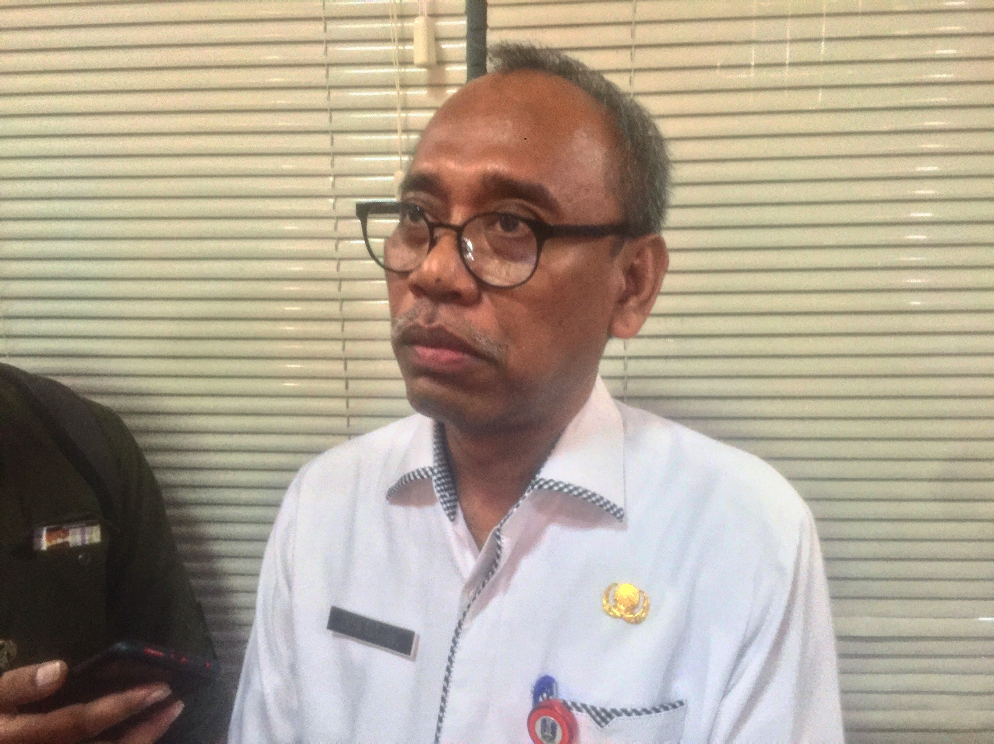 Kepala BKD Jatim, Anom Surahno saat berada di Kantor BKD Jatim. (Foto: Faiq/ngopibareng)