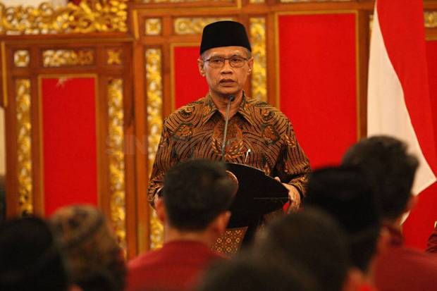 Ketua Umum Pimpinan Pusat Muhammadiyah, Haedar Nashir. (Foto: dok ngopibareng.id)