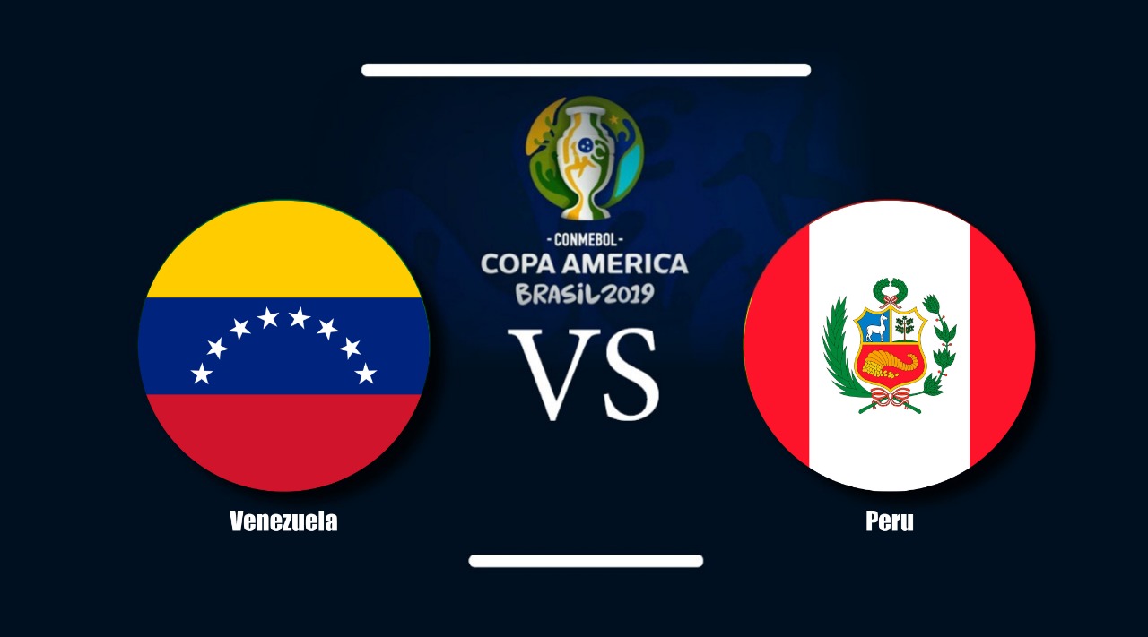 Venezuela vs Peru. (Foto: Twitter/@