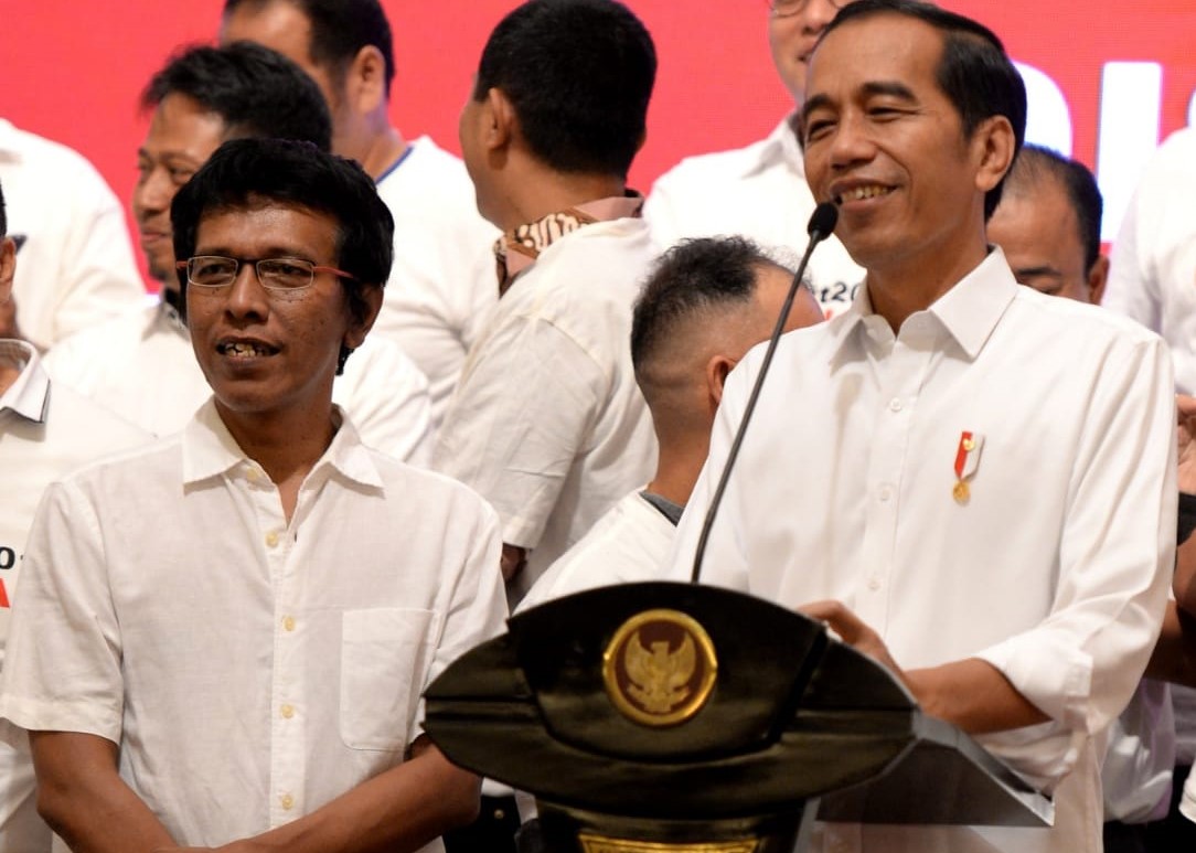 Presiden Jokowi hadiri halalbihalal bersama aktivis 98. (Foto: Biro Pers Setpres)