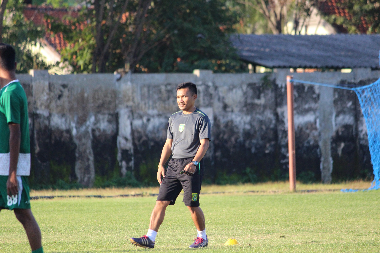 Pelatih Fisik Persebaya, Danang Suryadi. (Foto: Haris/ngopibareng.id)