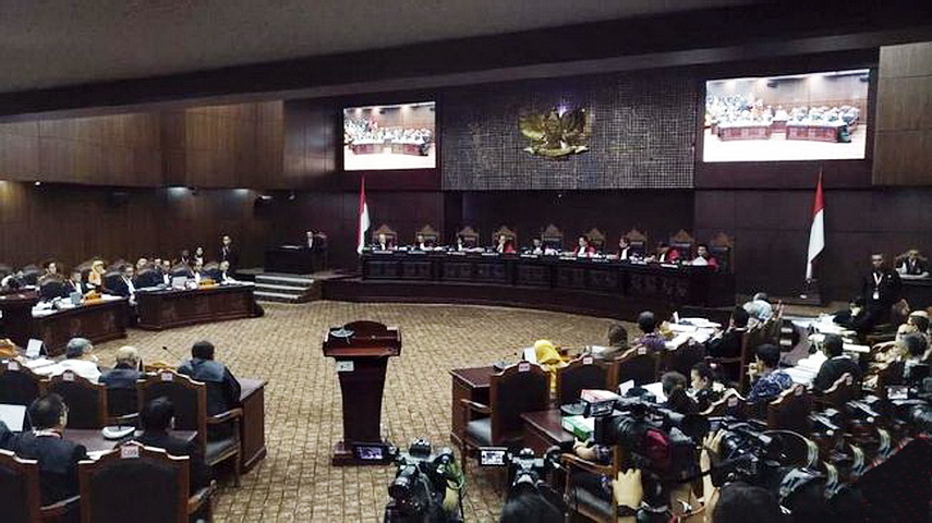 Ilustrasi. Pemeriksaan saksi dari kubu Prabowo membuat sidang molor sampai Subuh.