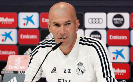 Zinedine Zidane. (Foto: Twitter/@realmadrid)
