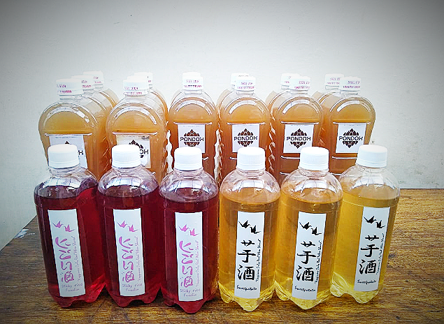 Diduga beralkohol, minuman fermentasi buah salak. (Foto:Istimewa/Sumber KR)