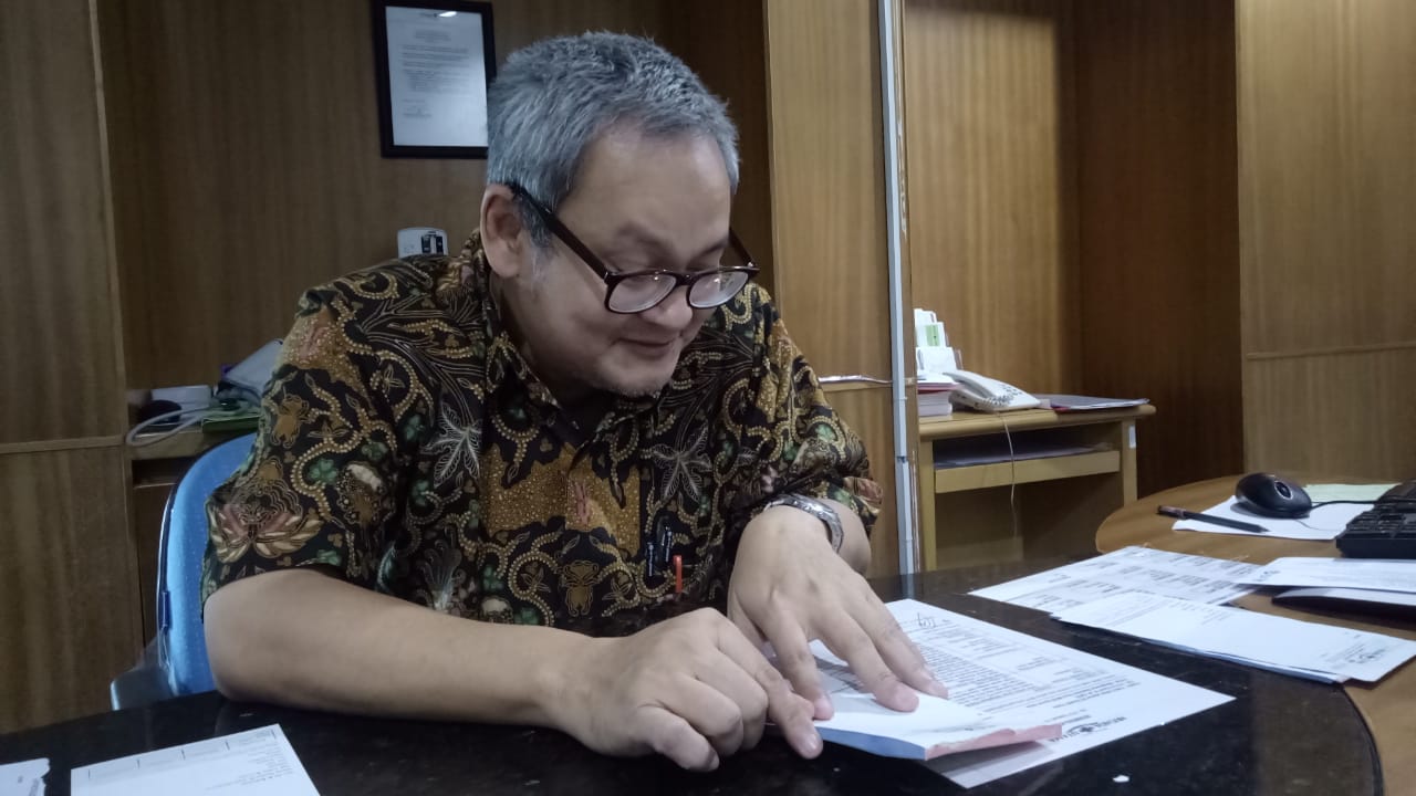 dr. Heru Wijono,SpPD spesialis penyakit dalam, dan dosen Fakultas Kedokteran Universitas Surabaya (Ubaya). (Foto: Pitasari/ngopibareng.id)