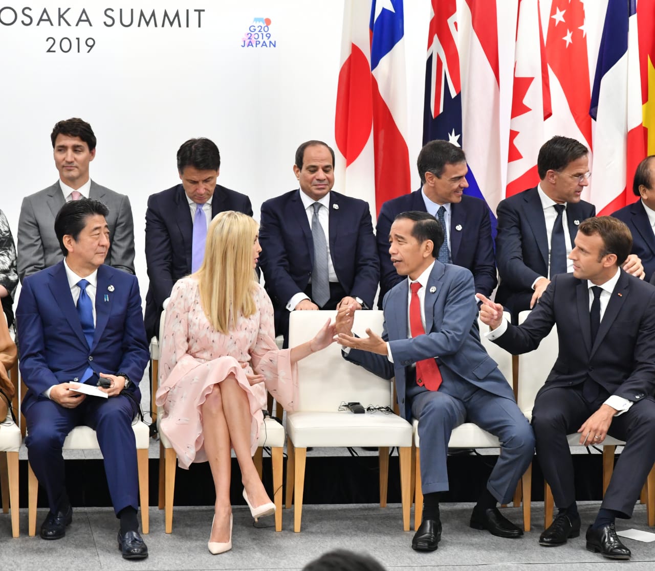 Hari kedua KTT G20 Presiden Jokowi mengefektifkan pertemuan dengan sejumlah pemimpin negara lain. (Foto: Biro Pers Setpers)