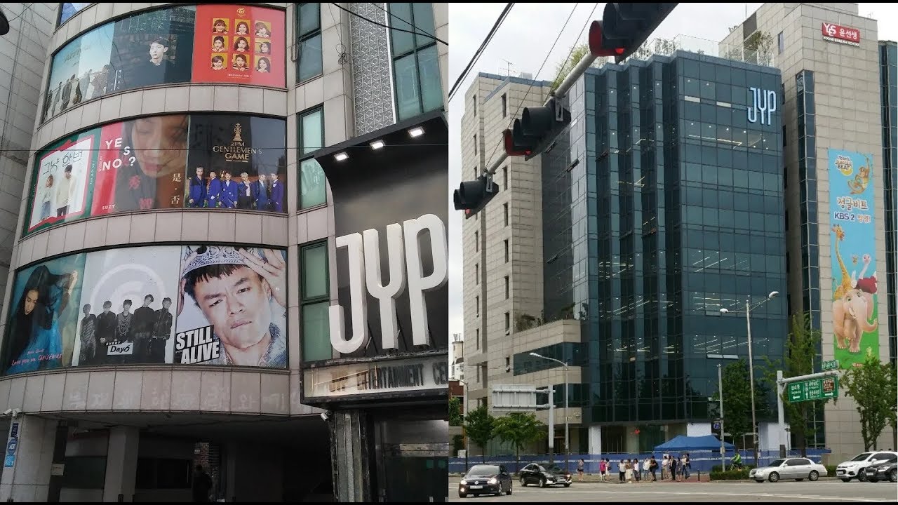 Gedung JYP Entertainment.