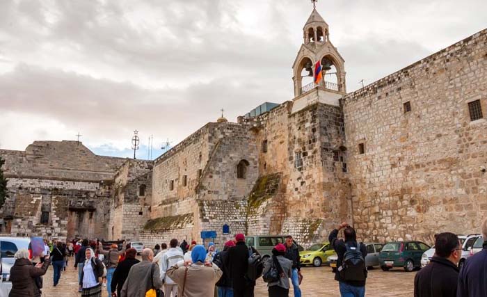 Gereja Nativity di Bethlehem, Palestina. (Foto:WAFA)
