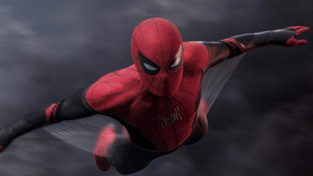 Kostum terbaru si manusia laba-laba di film Spider-Man: Far from Home.