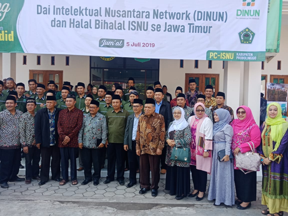 ISNU Jatim dalam rangka halal bi Halal itu dilaksanakan di aula MAN Nurul Jadid, Paiton, Probolinggo. (Foto: hidayatullah for ngopibareng.id)