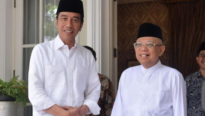 Pasangan Joko Widodo (Jokowi)-Ma'ruf Amin ditetapkan Komisi Pemilihan Umum (KPU) sebagai Presiden-Wakil Presiden terpilih Pilpres 2019.