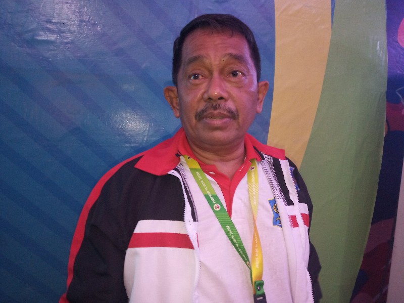 Ketua KONI Kota Surabaya, Hoslih Abdullah. (Foto: Rizal/@ngopibareng.id)