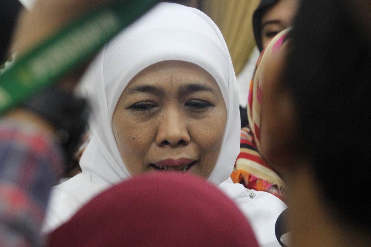 Gubernur Jawa Timur Khofifah Indar Parawansa. (Foto: Faiq/ngopibareng.id)