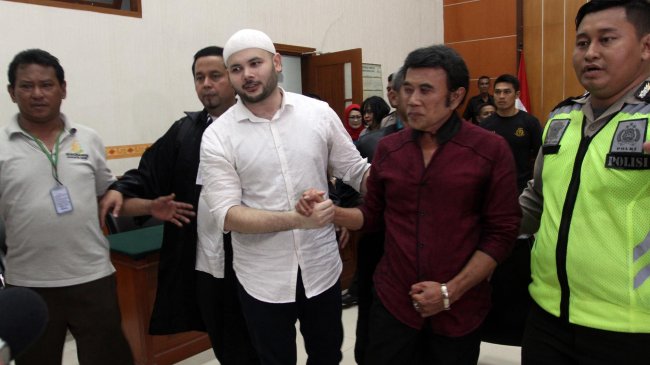 Ridho Rhoma harus menjalani sisa hukuman di Rutan Salemba, Jakarta Barat, karena kasasi yang diajukan Jaksa Penuntut Umum (JPU) ke Mahkamah Agung (MA).