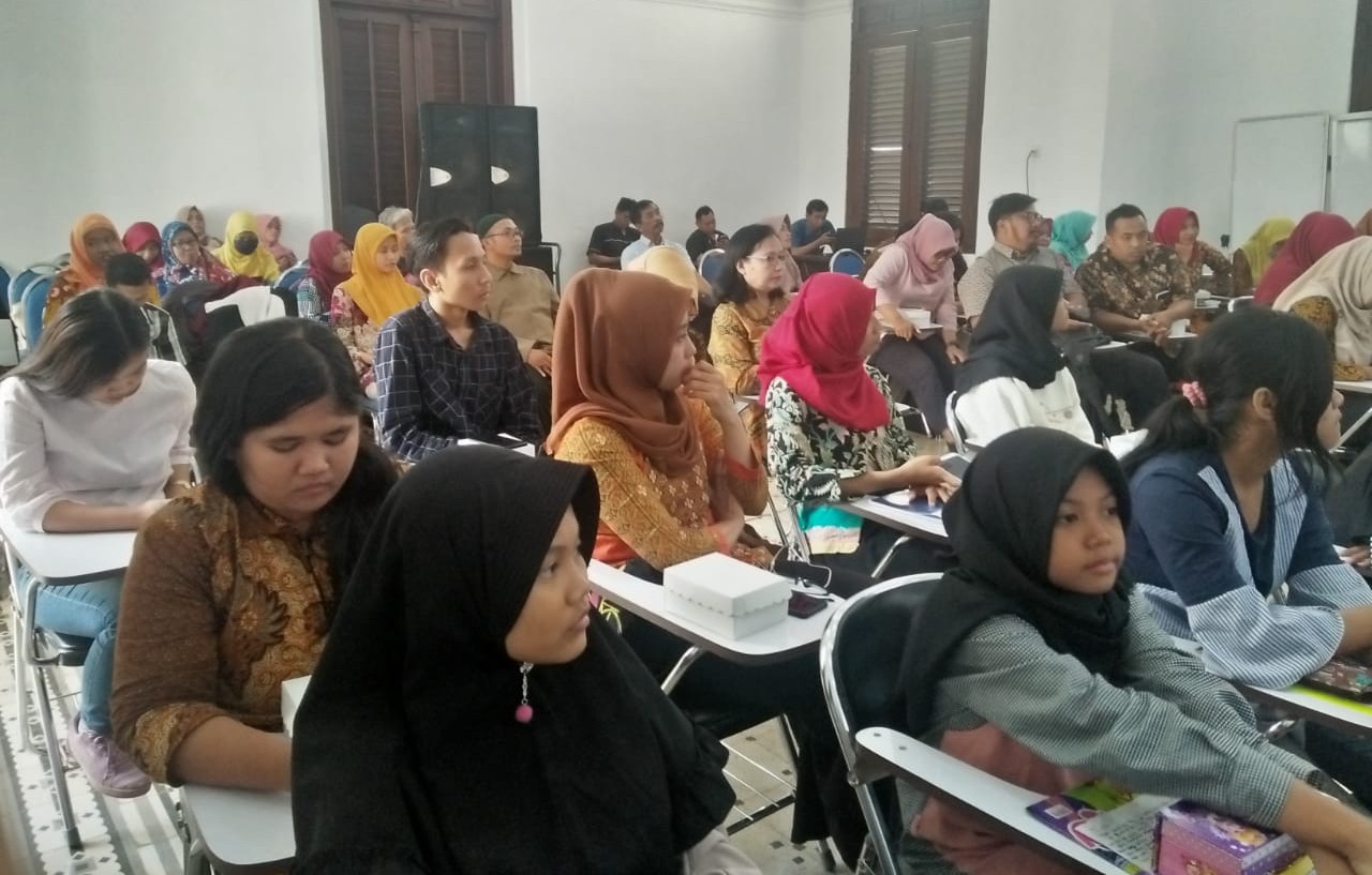 Suasana kegiatan Surabaya Menulis yang diselenggarakan di Balai Pemuda Surabaya, Kamis 11 Juli 2019 (Foto: Istimewa)