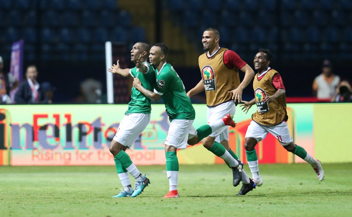 Madagaskar berpotensi bikin kejutan di babak 8 besar Piala Afrika lawan Tunisia. (Foto: Twitter/@CAF_Online)