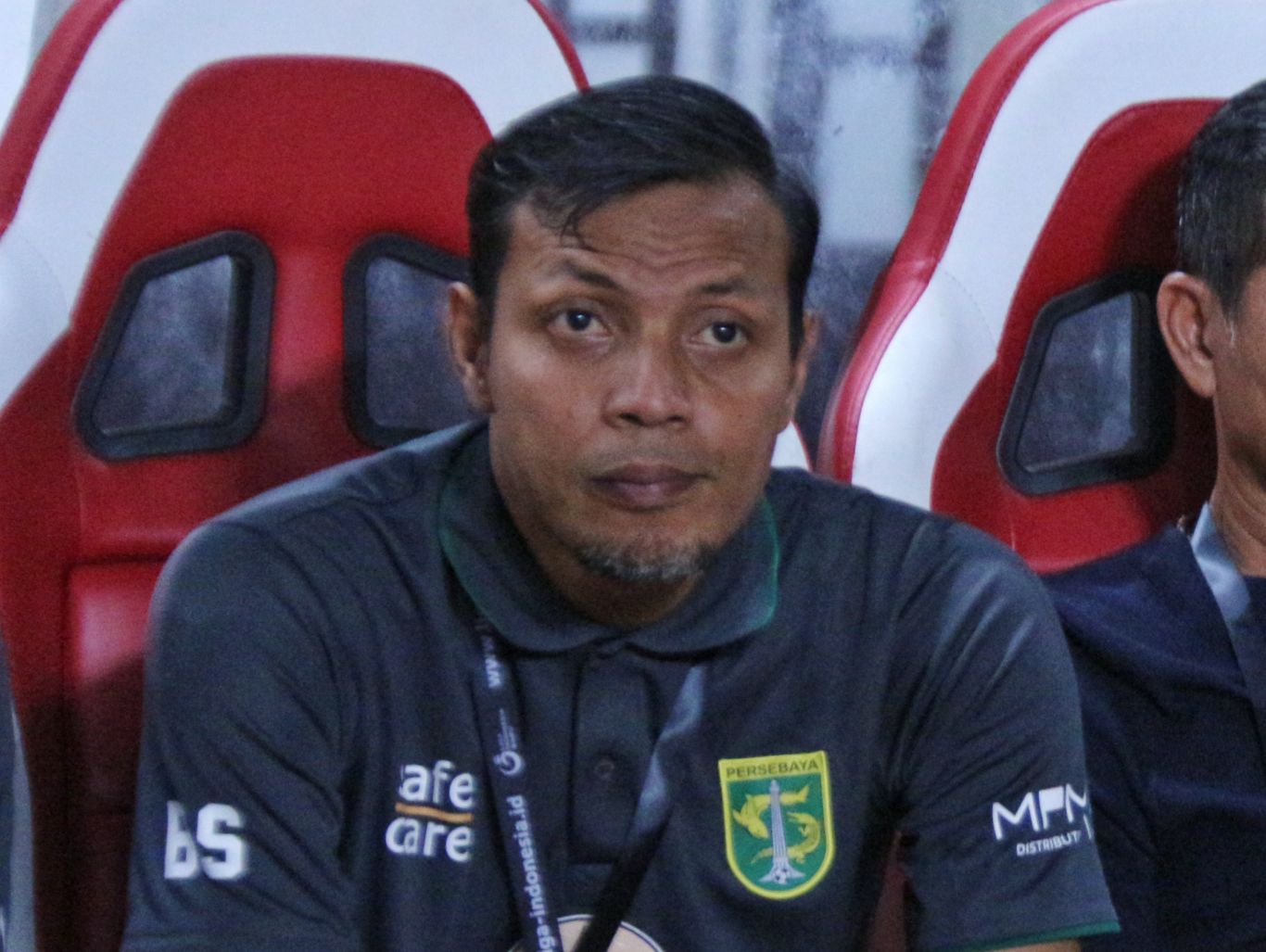 Asisten pelatih Persebaya, Bejo Sugiantoro. (foto: Haris/ngopibareng.id)