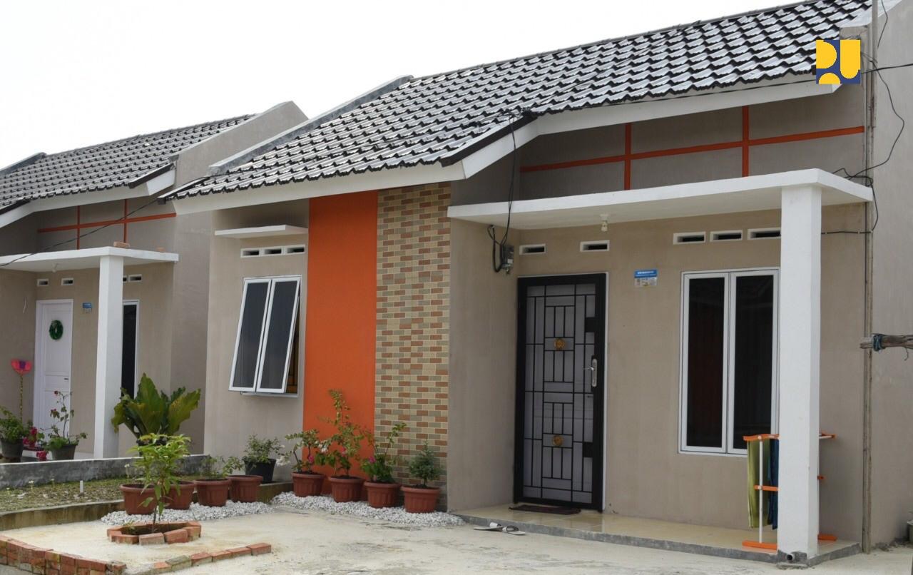 Rumah bersubsidi di Riau. (Dok PUPR)