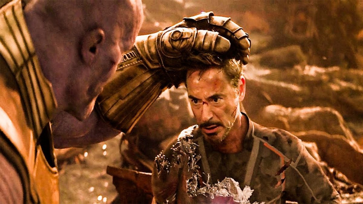 Salah satu adegan film Avengers: Endgame, Iron Man bertarung melawan Thanos. (Foto: MCU)