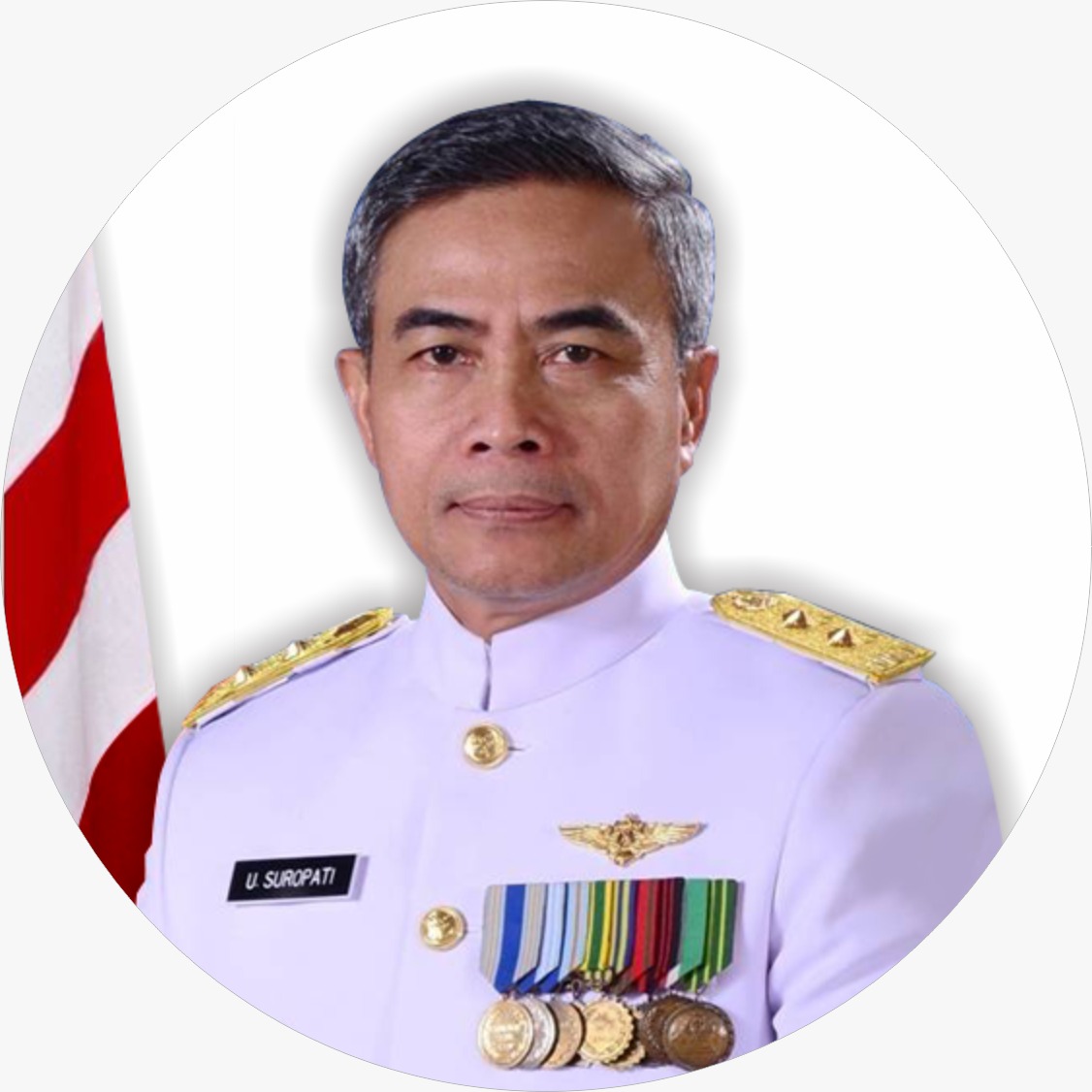 Laksamana Muda Untung Suropati saat menjabat sebagai Kadipen TNI AL. (Foto: Alief/ngopibareng.id)