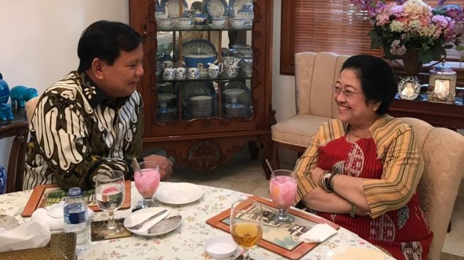 Foto: Prabowo bertemu Megawati (Foto: Dokumentasi PDIP)