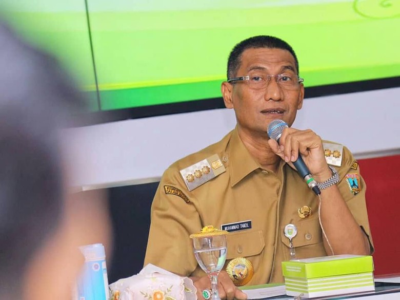 Bupati Kudus Muhammad Tamzil sebagai tersangka di KPK. (Foto: ist/ngopibareng.id)