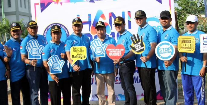 Peringatan Harii Anti Narkoba Internasional 2019 di Pasuruan (Foto: Dok Humas)