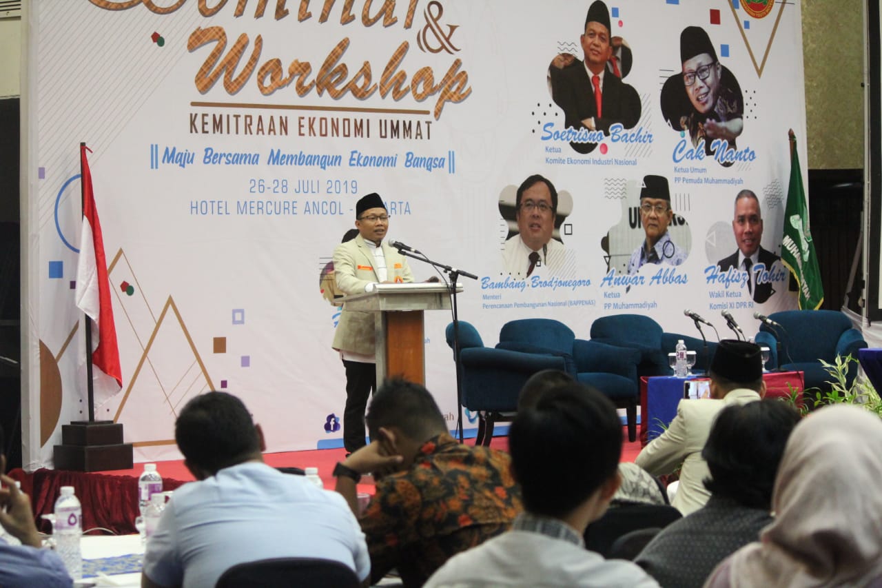 Ketua PP Pemuda Muhammadiyah Sunanto di Jakarta. (Foto: md for ngopibareng.id)